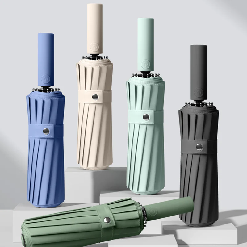 Windproof Automatic Umbrella with UV Protection