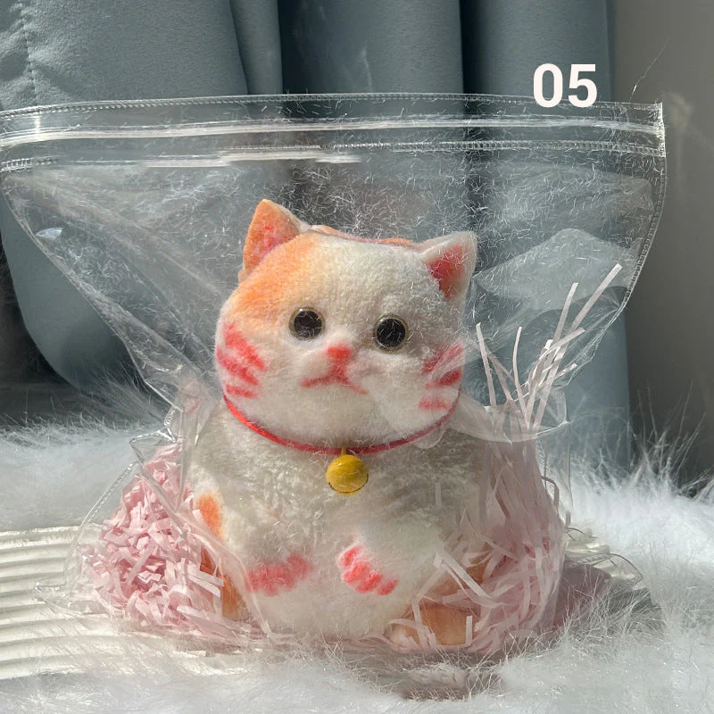 🎁Easter Promotion😻Cute And Soft Cat-shaped Toy💕(Relieves Stress)