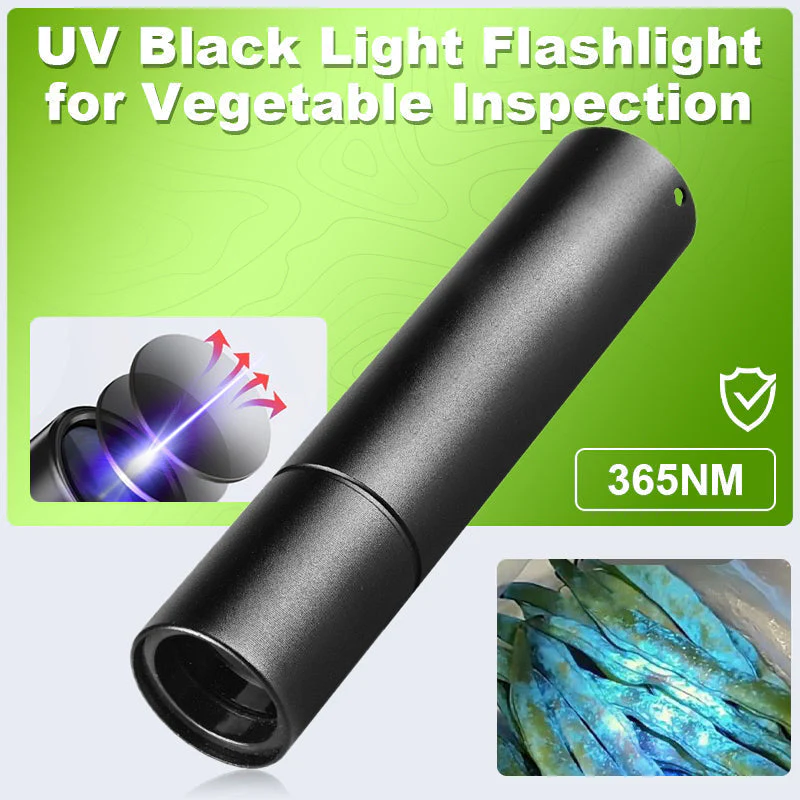 ✨Buy 1 Get 1 Free🛡️UV Black Light Flashlight for Vegetable Inspection