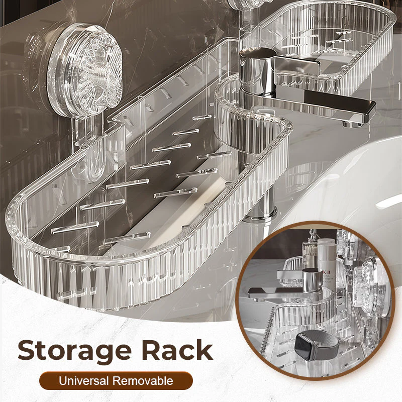 🔥2025 Hot Sale🔥Universal Removable Faucet Storage Rack
