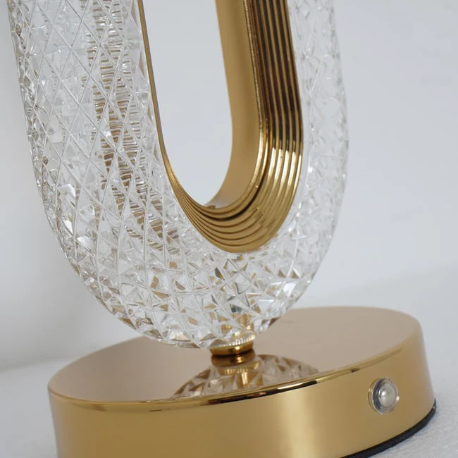 ✨Luxury Crystal USB LED Desktop Night Lamp | Dimmable