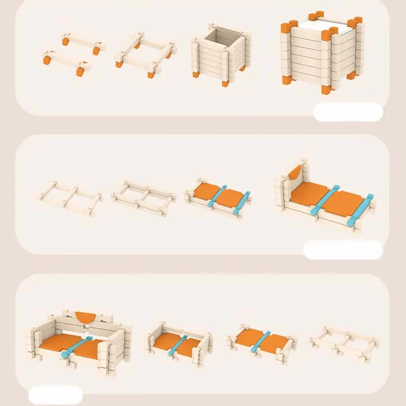 🧩  Educational Wooden Building Blocks - 108 PCS with Storage Bag for Creative STEM Learning & Fine Motor Skills 🏗️🎒