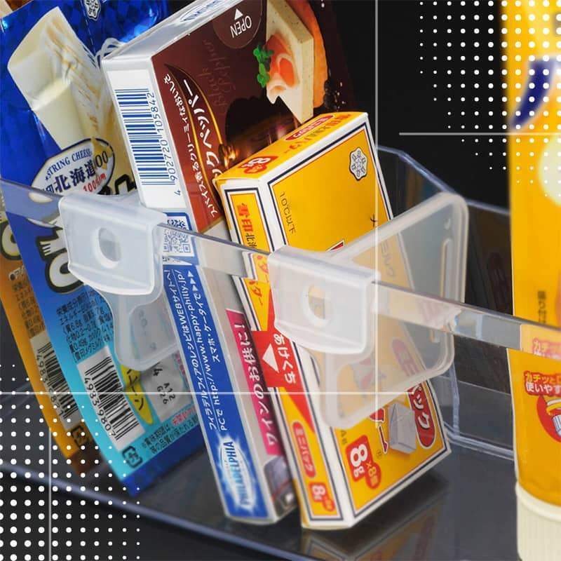 🔥 Limited time offer! Buy 3 get 5 free🎉Small Item Organizer Dividers - Refrigerator Shelf Dividers