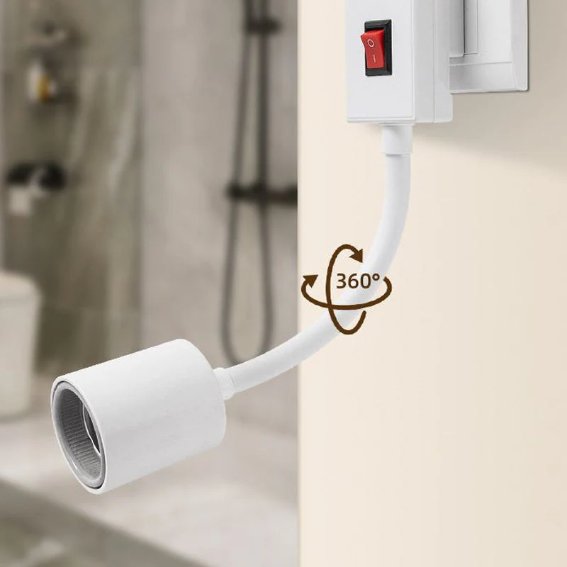 ✨【High Power Bath Light Socket with Switch】✨