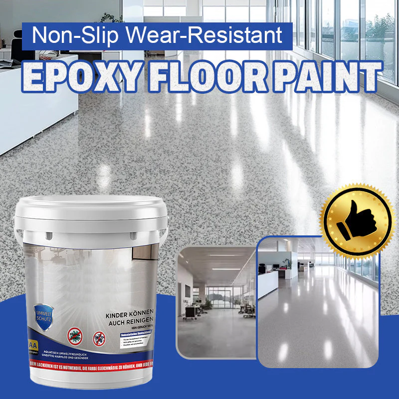 High-Gloss Marble Effect Epoxy Floor Coating