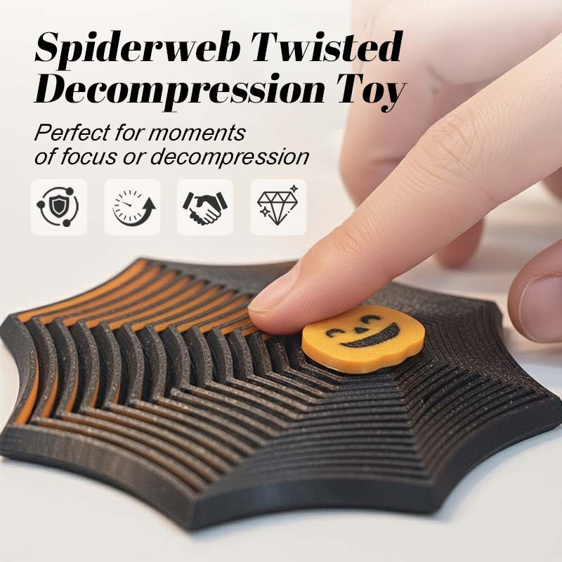 Spiderweb Twisted Decompression Toy
