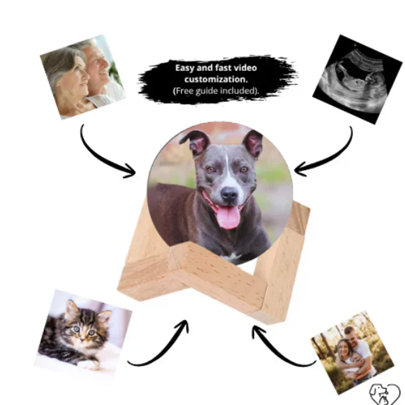 ✨【3D Audio-Visual Video Crystal Ball - Memory & Gift Essential】✨