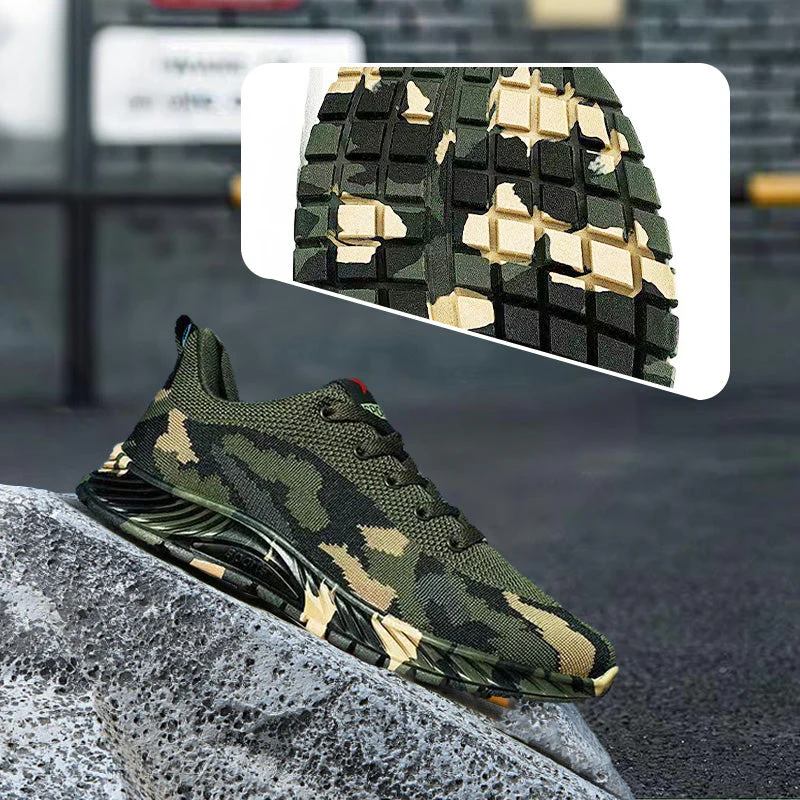 🛡️General High Quality Rugged Camo Work Sneakers