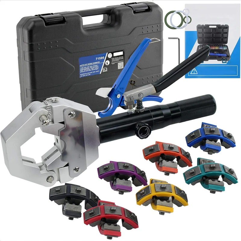 Portable Hydraulic Hose Crimper Kit