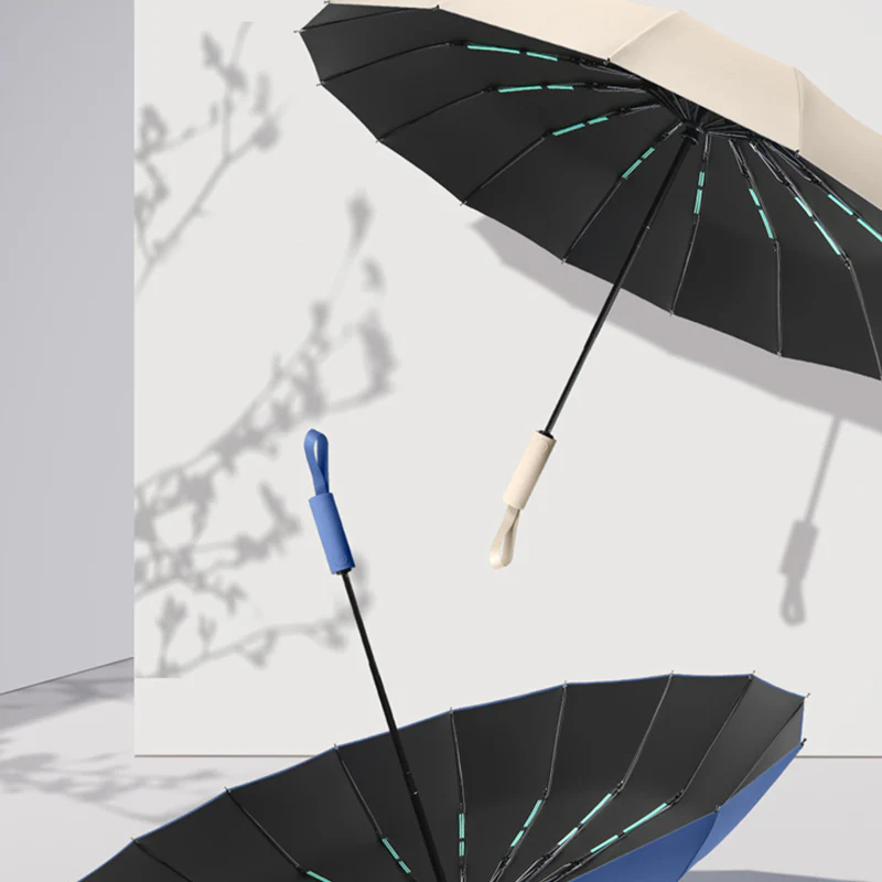 Windproof Automatic Umbrella with UV Protection