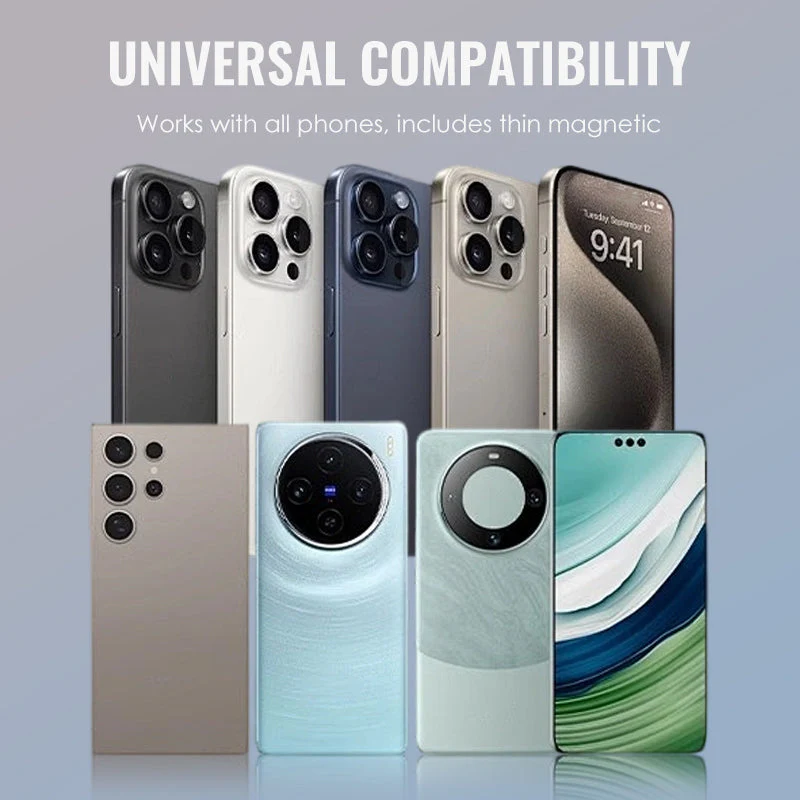 Hands-Free Magnetic Neck Phone Mount