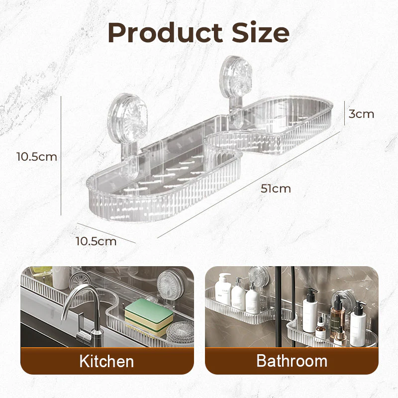 🔥2025 Hot Sale🔥Universal Removable Faucet Storage Rack
