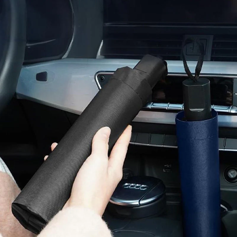 12-Rib Large Foldable Windproof Umbrella