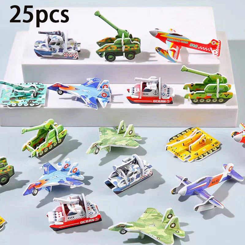 ✨【25PCS Kids 3D Cartoon Puzzle 】✨