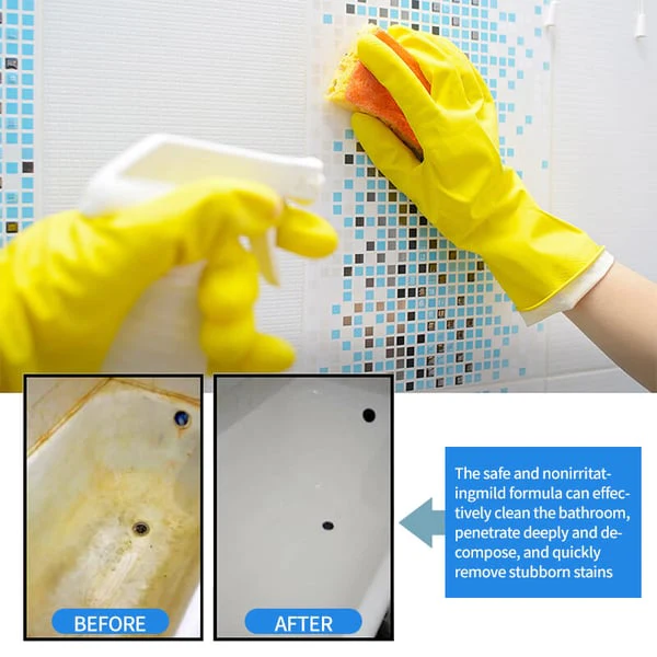 🔥Hot Sale 50% OFF🍃Multipurpose Bathroom Stubborn Stains Cleaner