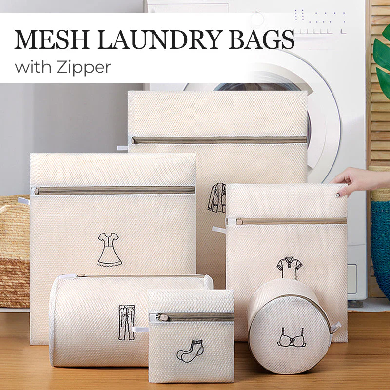 ✨【Multi-Size Mesh Laundry Bags - Simplify Laundry Day】✨