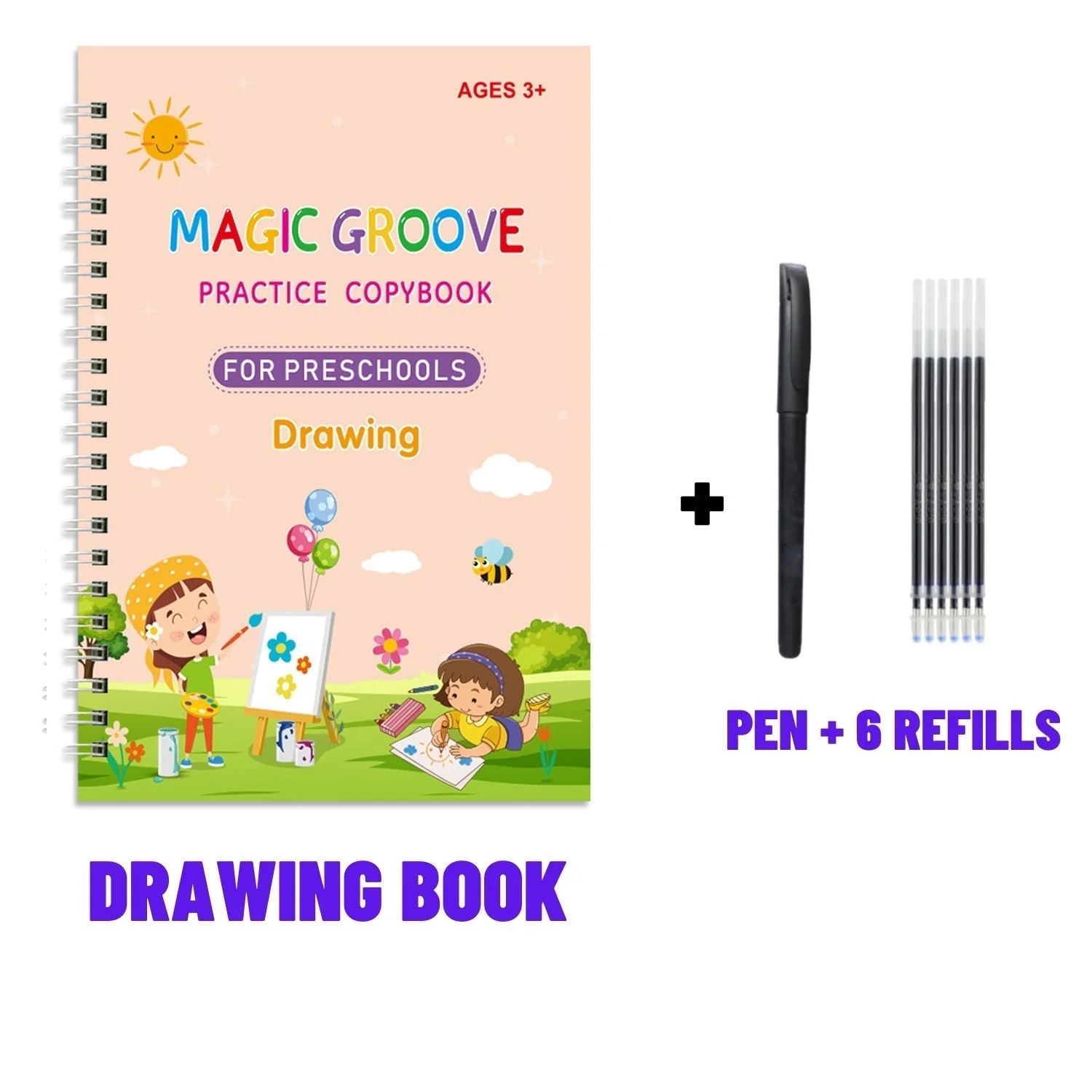 ⏳LIMITED SALE 60% OFF🔥📓Children's Magic Copybooks