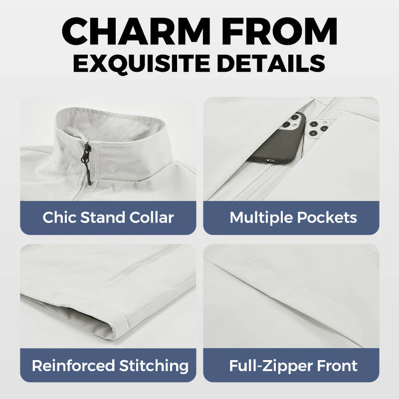 💥Men's waterproof outdoor multifunctional storage vest