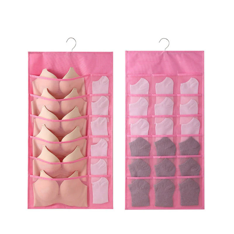 Double-Sided Storage Underwear Hanging Organizer