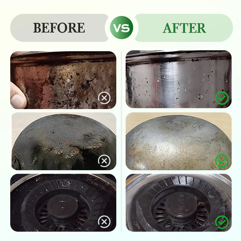 Powerful Cleaning Paste for Pot Bottom
