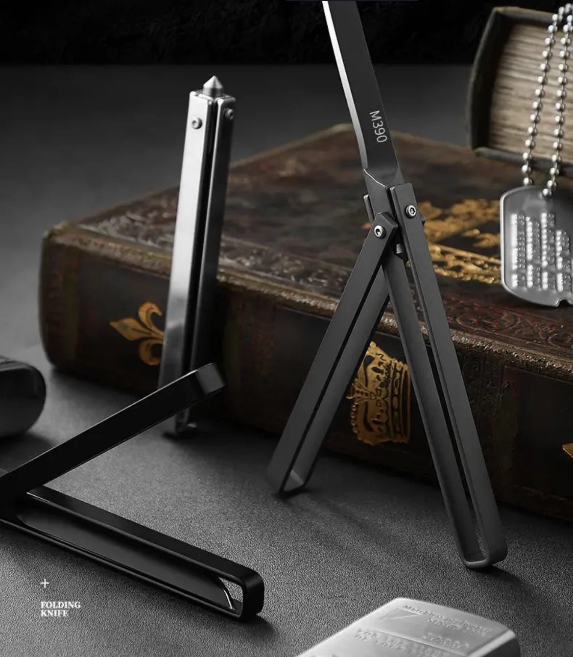 🔥50% discount while supplies last!🎉M390 CNC Folding Broken Window Pocket Knives