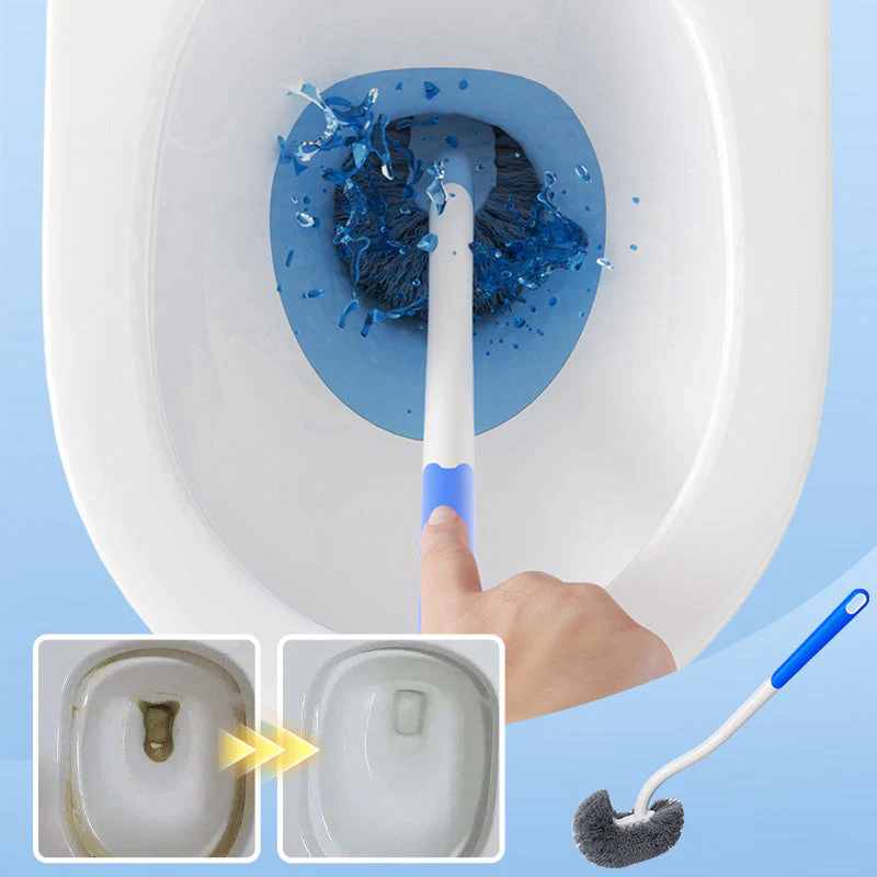 Hangable Deep-Cleaning Toilet Brush
