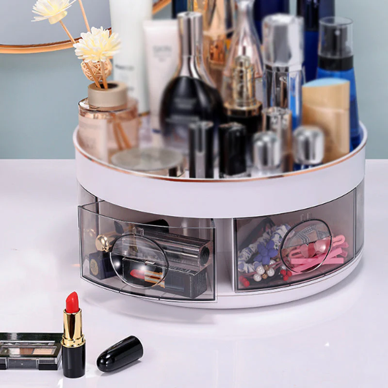 360° Rotating Double-Layer Spice Organizer