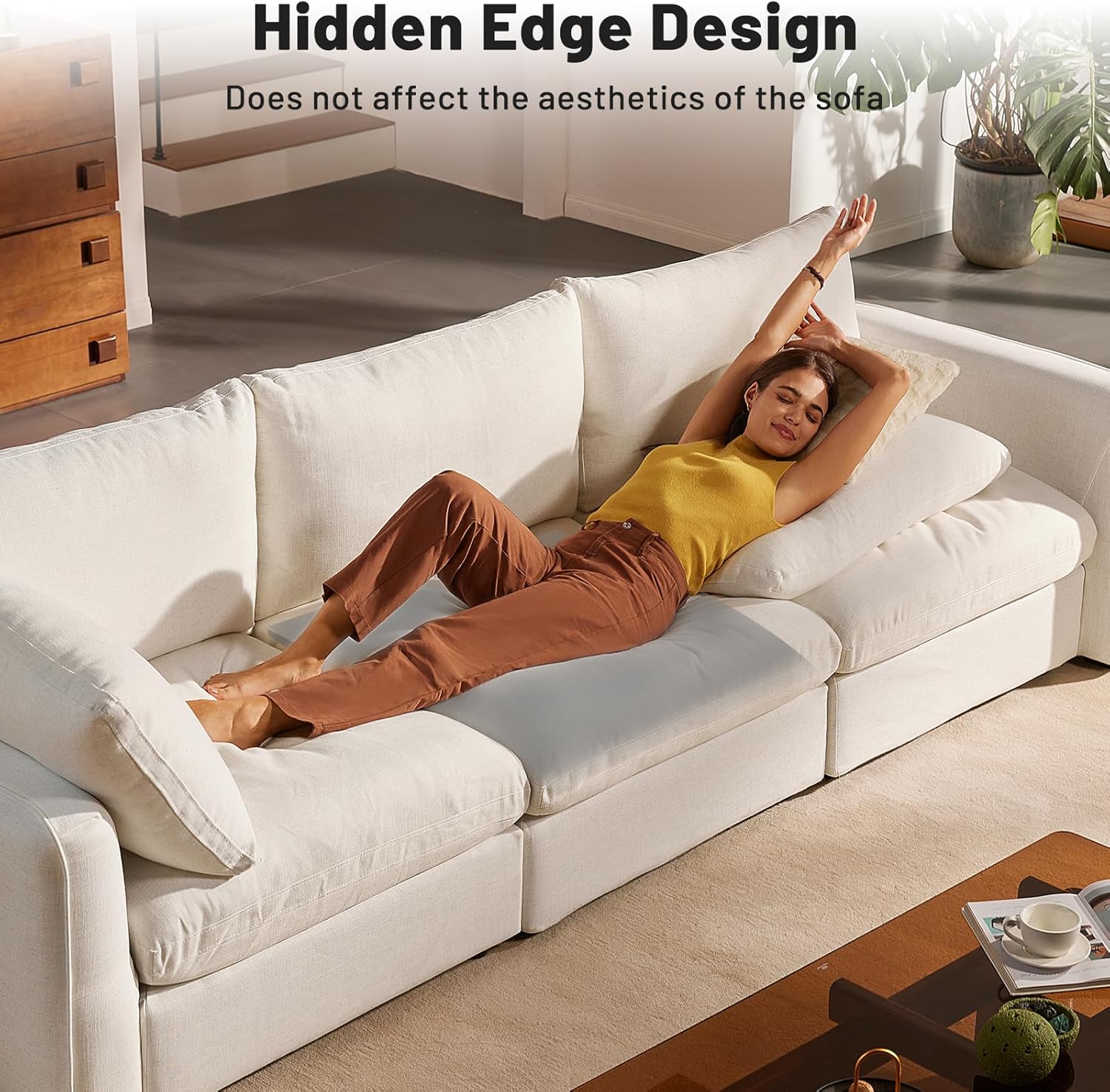 Sofa cushion support for sagging seats