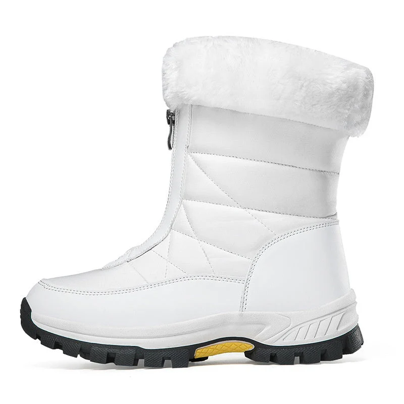 Women’s Non-Slip Warm Zipper Snow Boots
