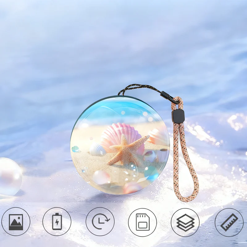 ✨【3D Audio-Visual Video Crystal Ball - Memory & Gift Essential】✨