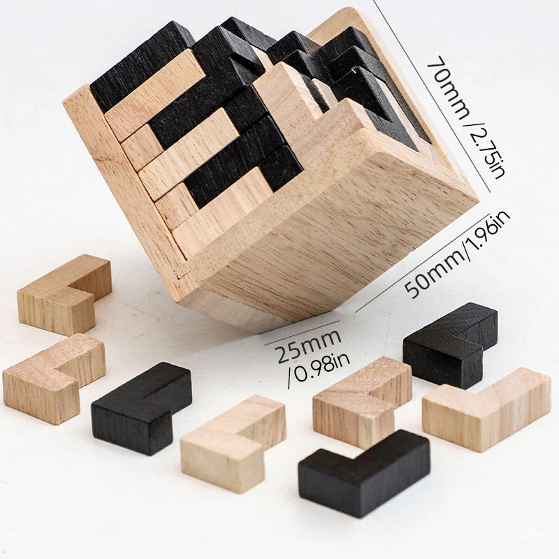 Wooden brain game