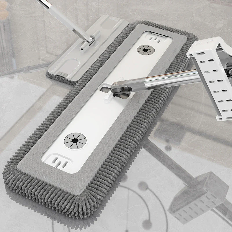 Hands-Free Self-Wringing Mop - Spin Dry Without Touting Dirty Water