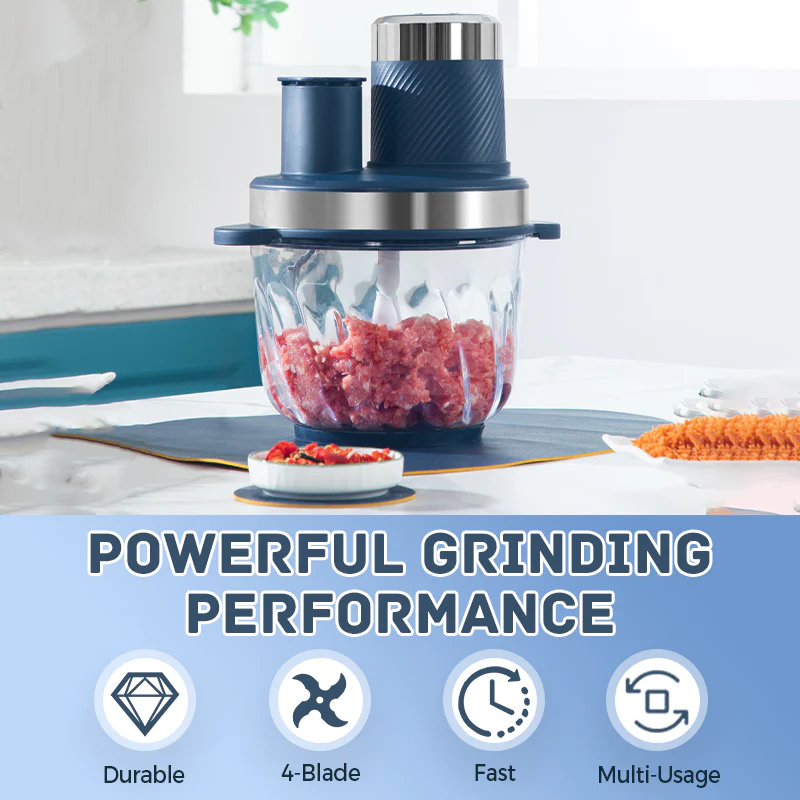 Multifunctional Stainless Steel Electric Food Grinder