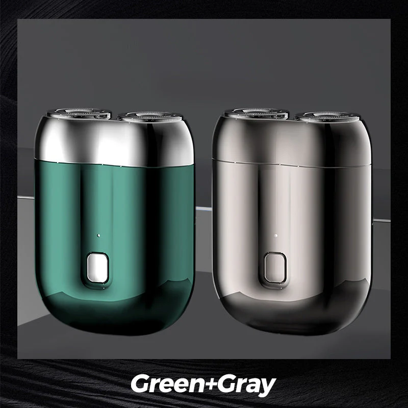 🎁Hot Sale🔋 Mini double-ended shaver! 0.1mm Knife Mesh 7500 rpm motor