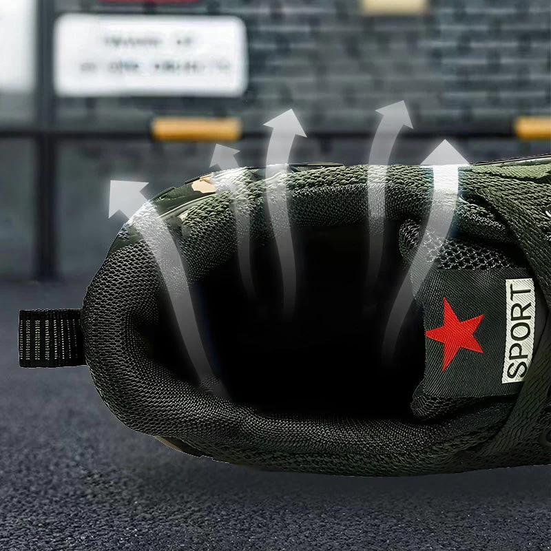 🛡️General High Quality Rugged Camo Work Sneakers