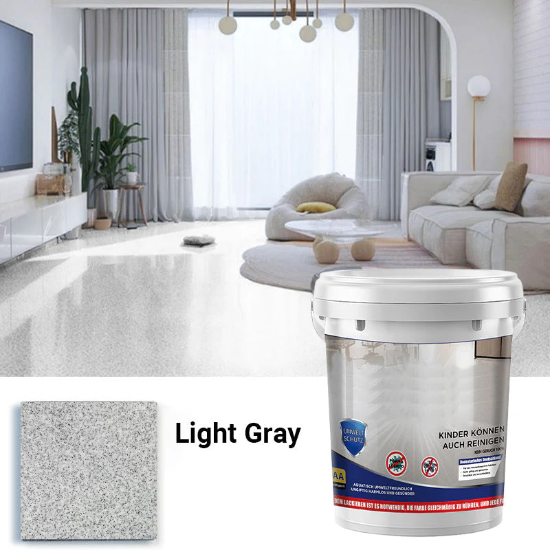 High-Gloss Marble Effect Epoxy Floor Coating