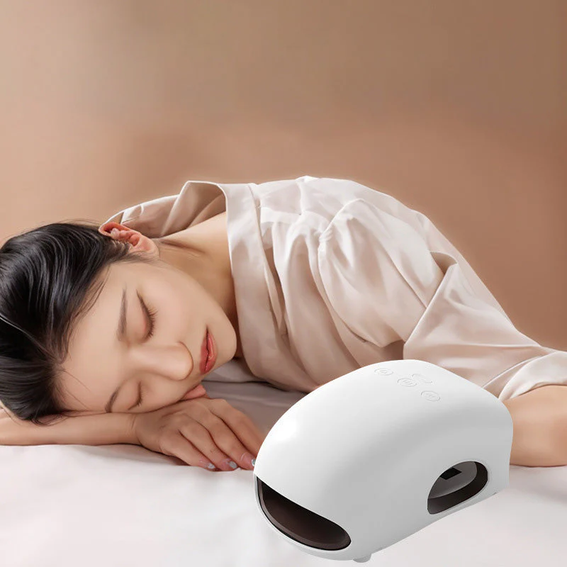 3-Speed Cordless Hand Massager with Heat & Compression