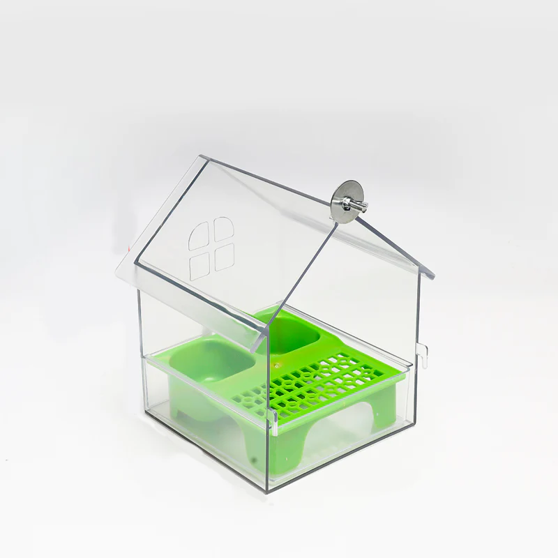 🎁HOT SALE(50% OFF)🔥Pull-Out External Parrot Feeder