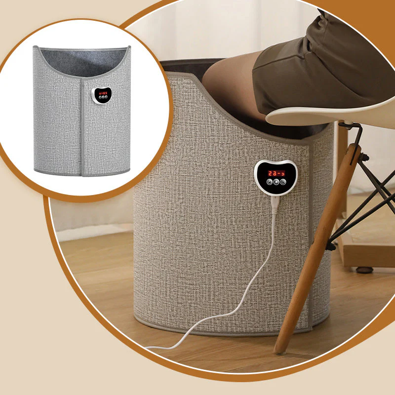 Cozy Portable Knee and Foot Warmer for Home and Office Comfort
