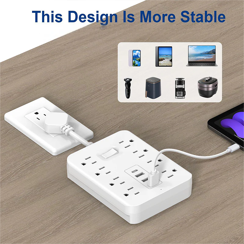 Compact Multi-Functional Power Strip