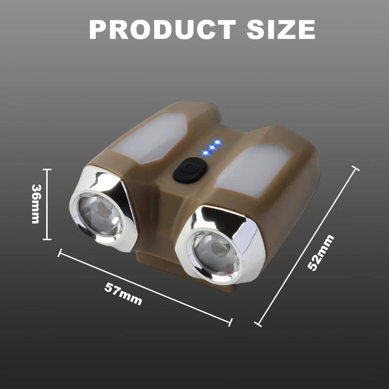 Multi-Purpose Waterproof Clip on Cap Light