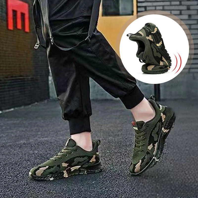 🛡️General High Quality Rugged Camo Work Sneakers