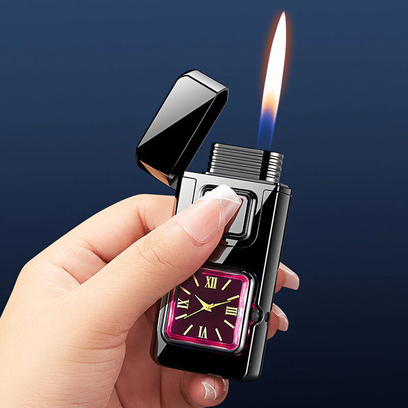 Multifunctional Creative Lighter with Integrated Watch