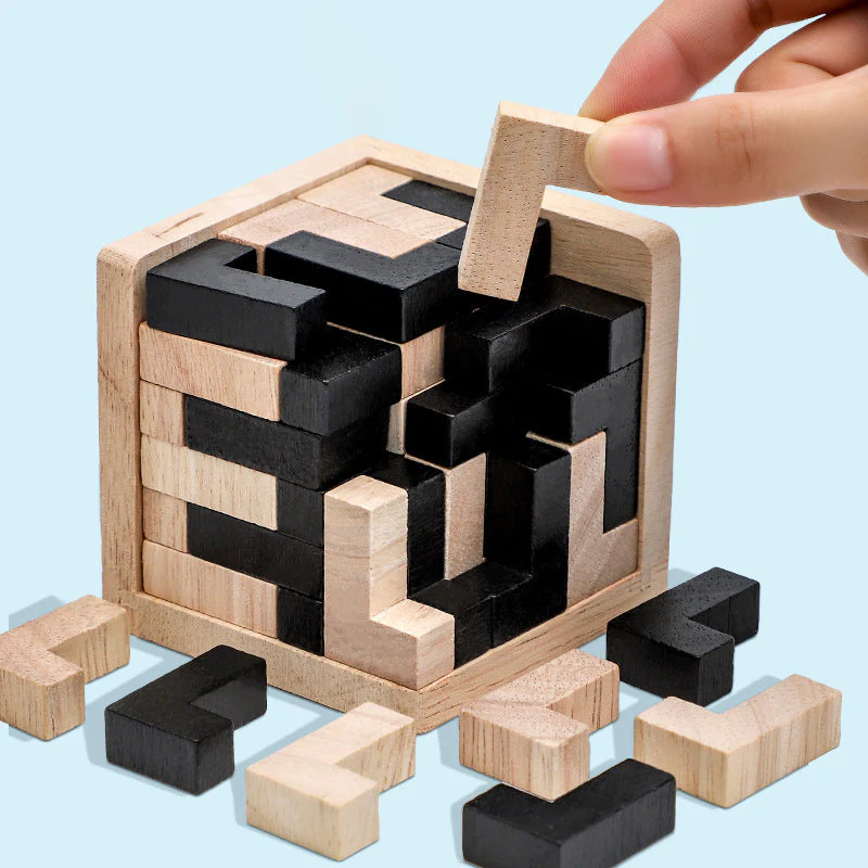 Wooden brain game