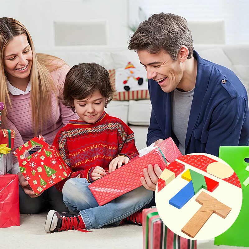 🔥Wooden T-Shaped Educational Puzzle Toy