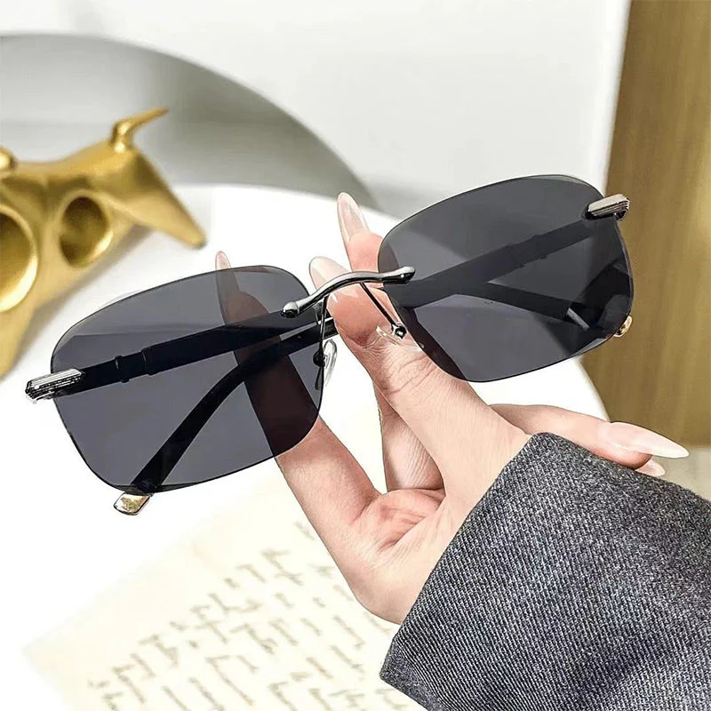 High-definition, frameless, protective sunglasses