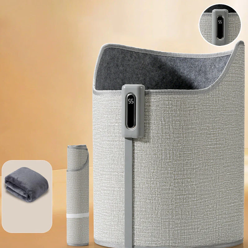 Cozy Portable Knee and Foot Warmer for Home and Office Comfort