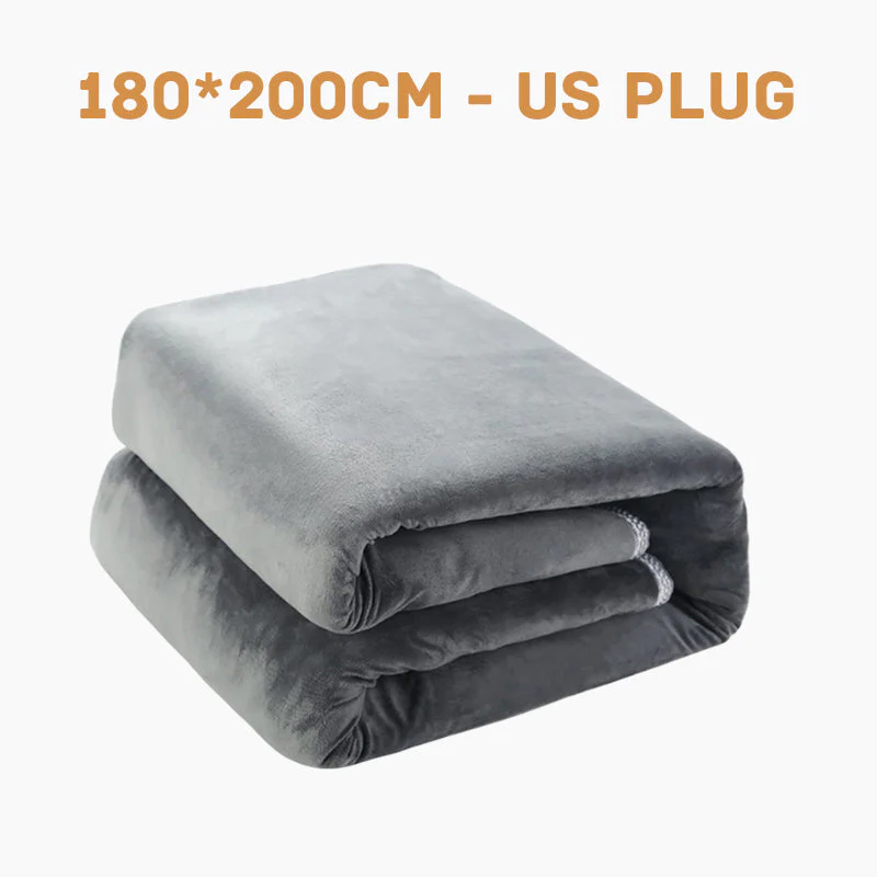 Ultra-Cozy Electric Heated Blanket with Timer