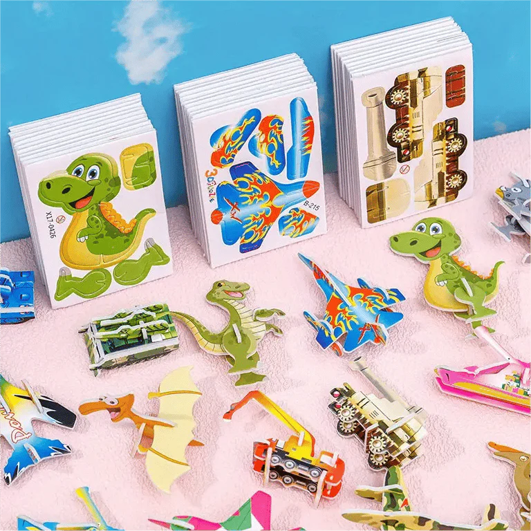 ✨【25PCS Kids 3D Cartoon Puzzle 】✨