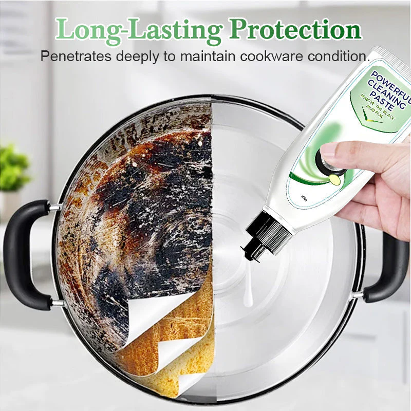 Powerful Cleaning Paste for Pot Bottom
